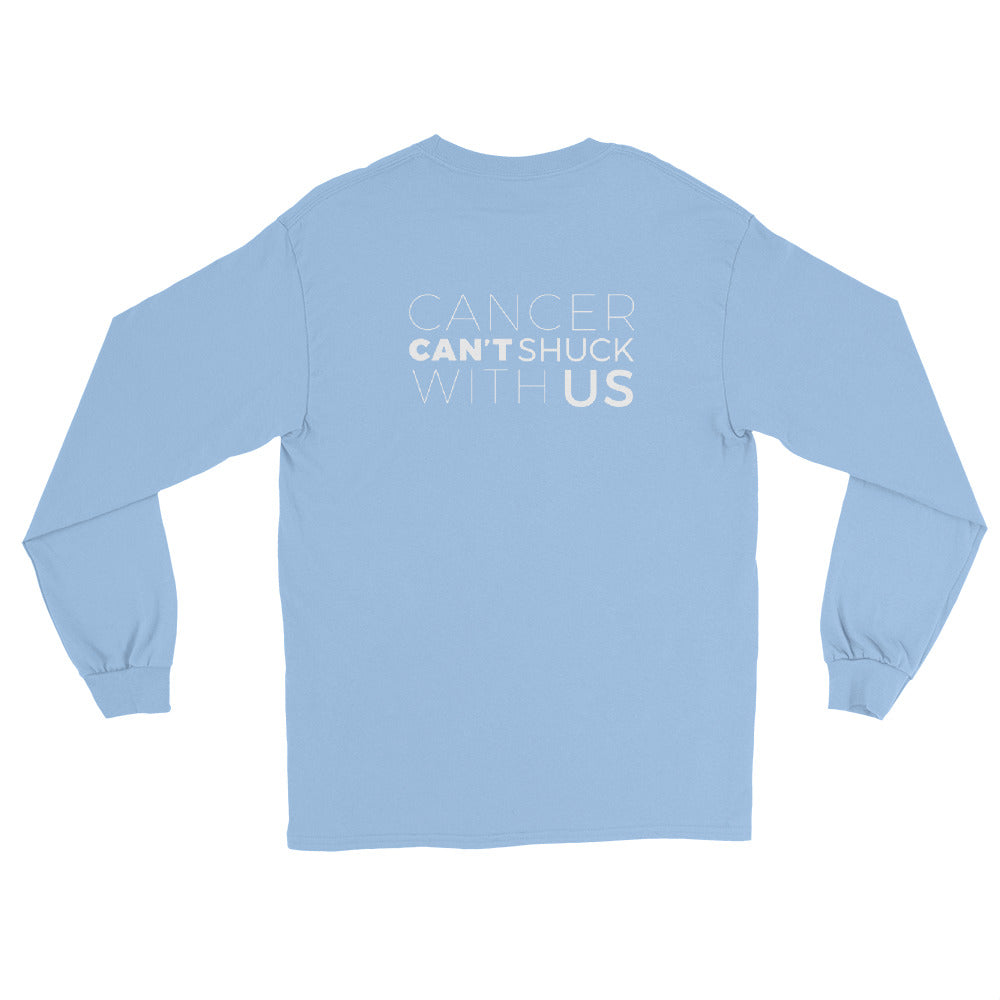 CAN Logo: Comfort Colors Long Sleeve Tee - Flo Blue - American Cancer  Society eStore