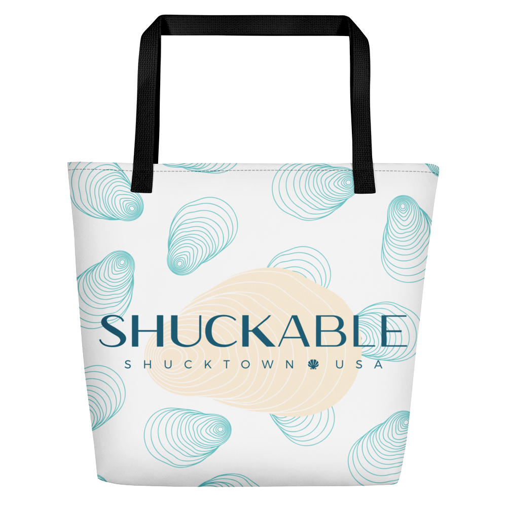 Shuckable Shells Beach Bag
