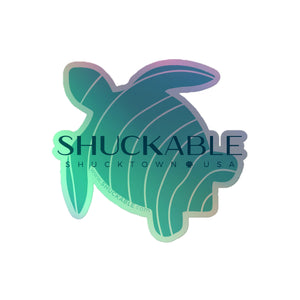 Sea Turtle Holographic Vinyl Sticker