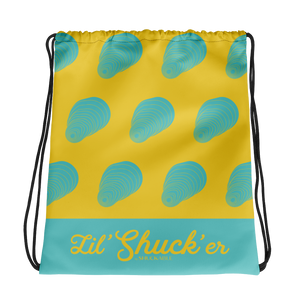 Lil' Shuck'er Oyster Shell Drawstring bag