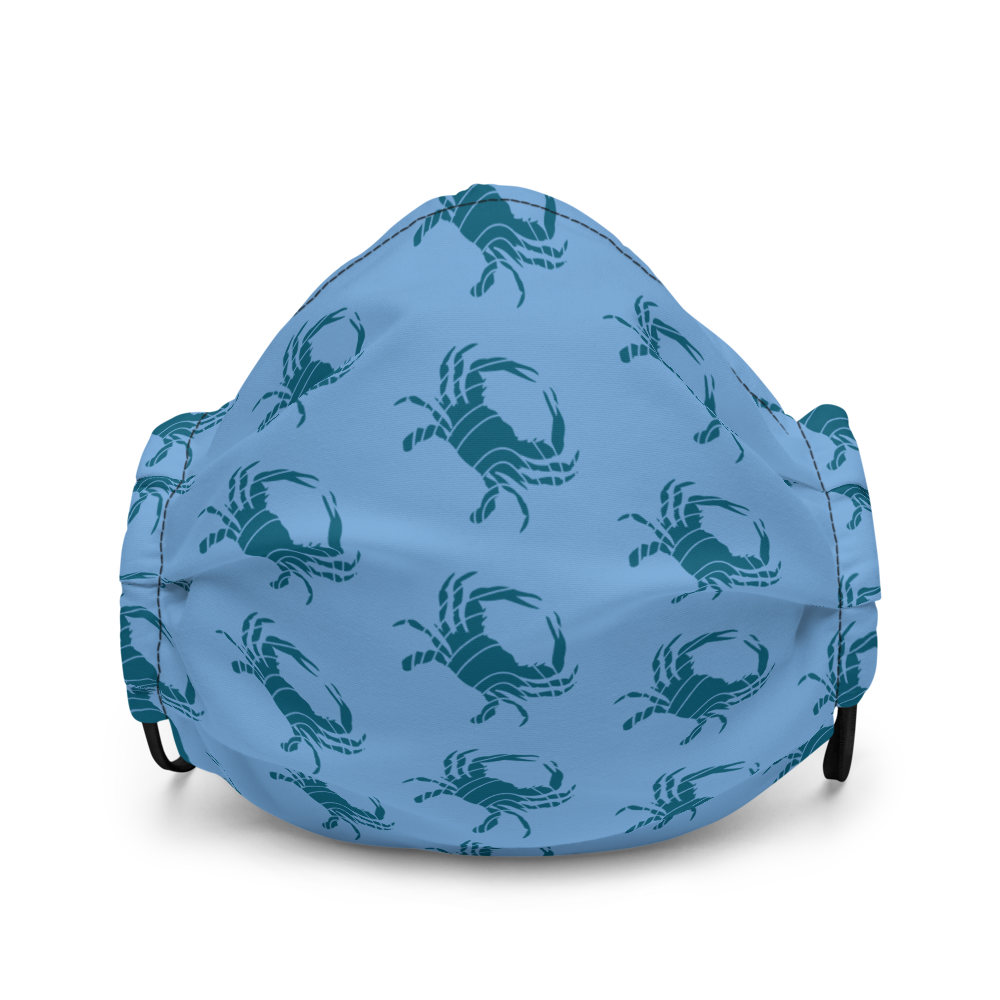Blue Crab Premium face mask