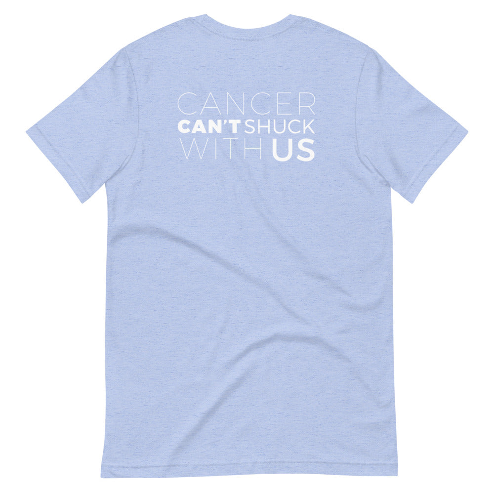 Cancer Can't Shuck With Us American Cancer Society Tee Shirt