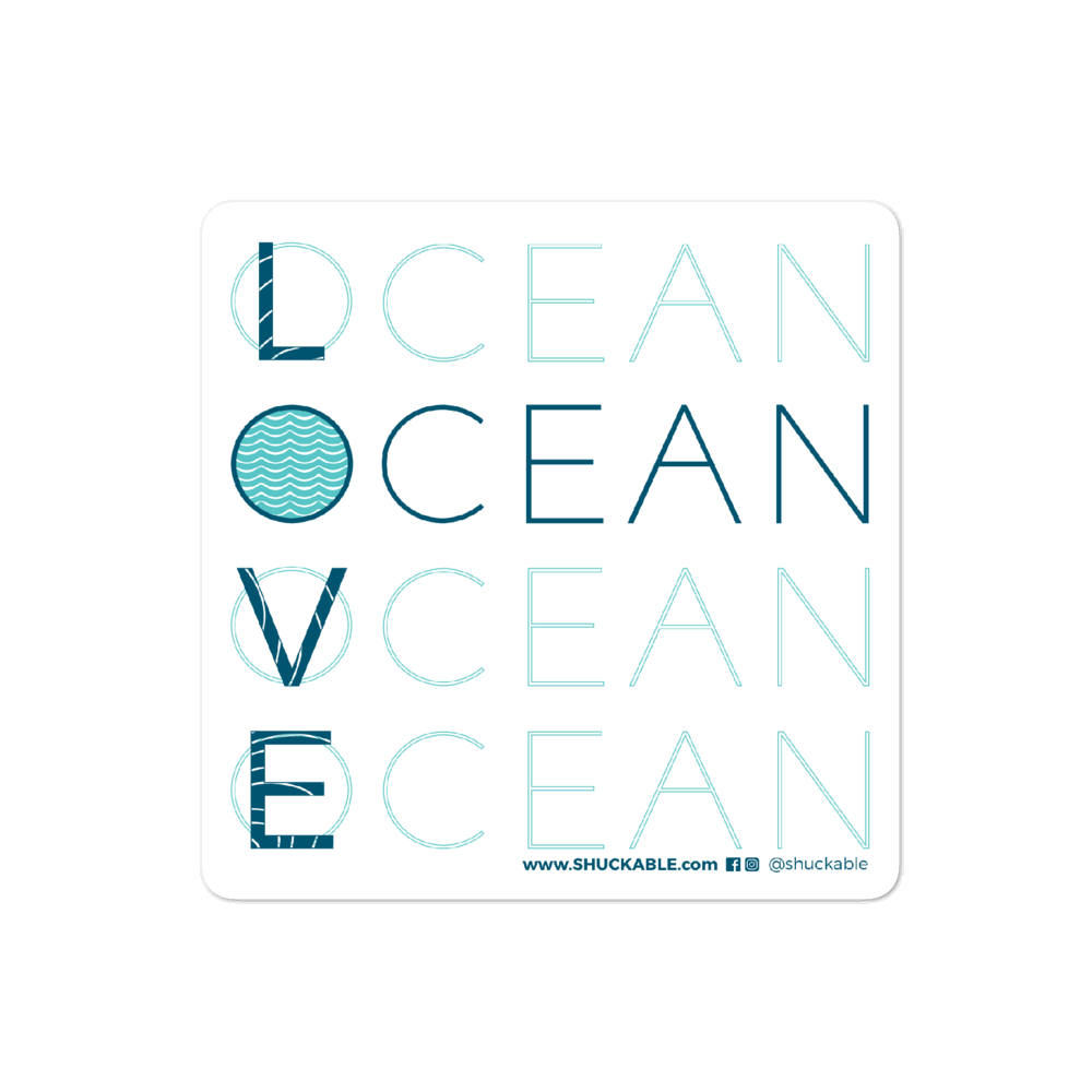 OCEAN LOVE stickers