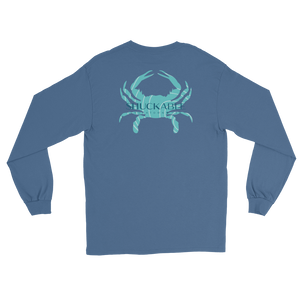 Shuckable Blue Crab Long Sleeve Tee