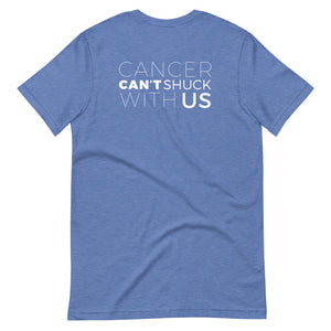 Cancer Can't Shuck With Us American Cancer Society Tee Shirt
