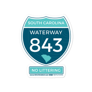 Clean Waterway Vinyl Sticker