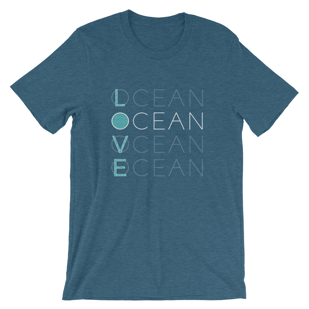 OCEAN LOVE Unisex Tee Shirt
