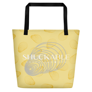 Shuckable Yellow Beach Bag